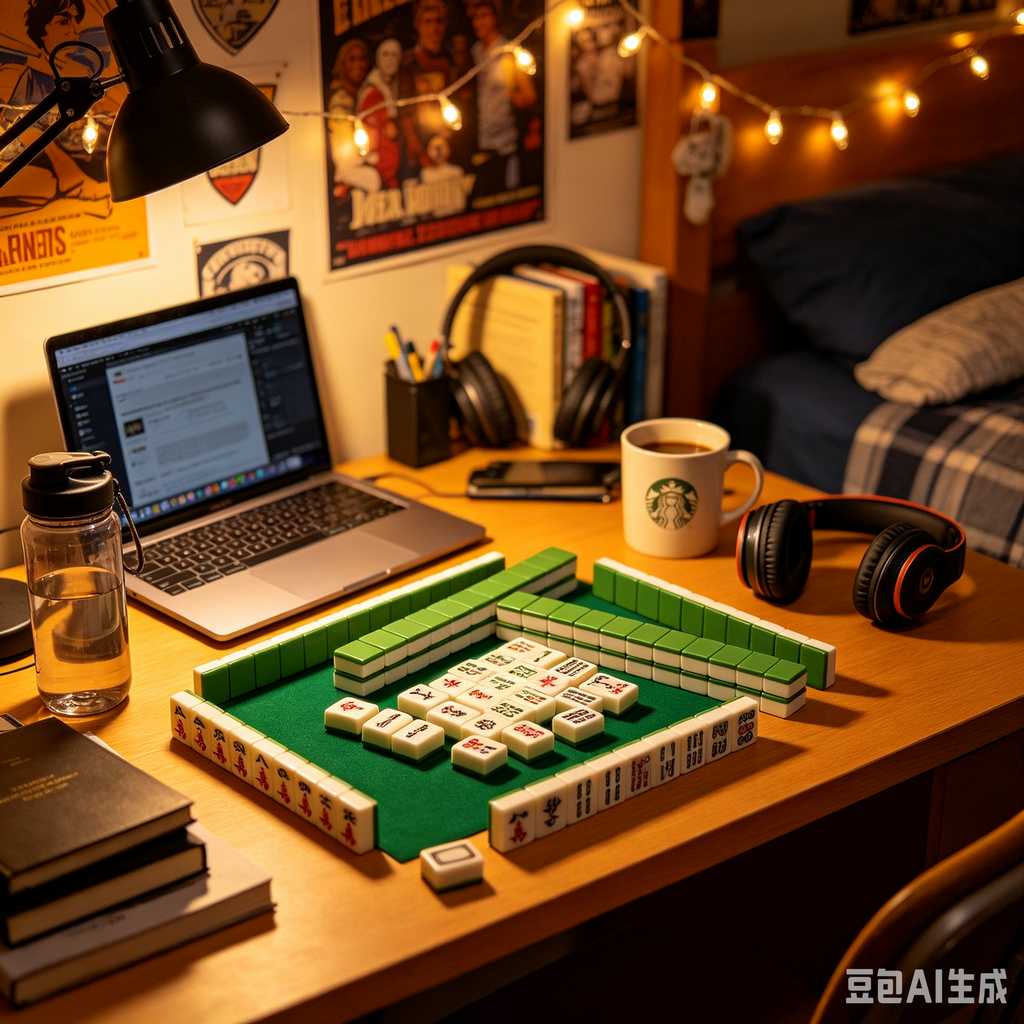 fine carving mahjong set