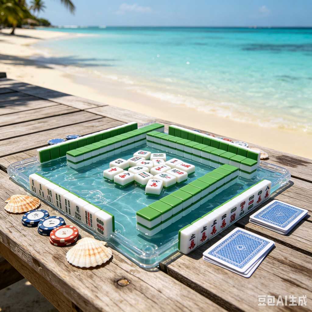 asian classic board game mahjong